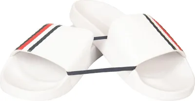 Immagine prodotto di Ciabatta uomo TOMMY HILFIGER mare piscina a fascia beachwear articolo XM0XM02332 slide, EUR 41 - UK 7 - USA 8 - CM 26, Gomma 100%
