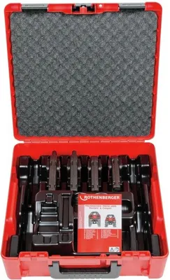 Image de ROTHENBERGER Jeu de mâchoires à sertir Standard >B< MaxiPro 1/4 - 5/8" en coffret - 1000003581