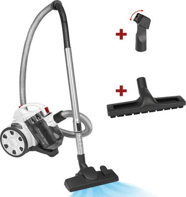 Produktbild von ProfiCare® Staubsauger Beutellos für Parkett, Teppich, Fliesen, 700 Watt Bodenstaubsauger mit HEPA-Filter, Staubsauger ohne Beutel inkl. 3 Bürsten und 4-fach Mikrofiltersystem, PC-BS 3110