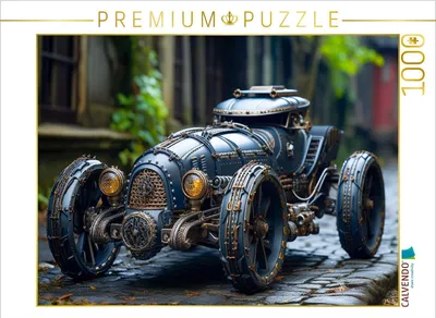 Produktbild von CALVENDO Puzzle Ein Motiv aus dem Kalender Steampunk Vehicles | 1000 Teile Lege-Größe 64x48cm Foto-Puzzle für glückliche Stunden