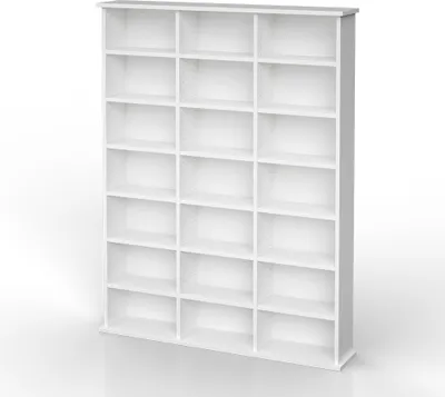 Produktbild von Vicco CD-Regal Jukebox, 105 x 136 cm, Weiß