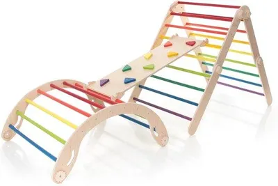 Obrázek produktu pro Barevné lezecké trojúhelníkové hračky pro děti