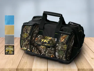 Produktbild von YPC Enforcer Outdoor Tasche XXL 42x30x25cm – wasserdicht, stabil, 20kg Tragkraft, Schultergurt, Camouflage Sport-, Angel-, Jagdtasche