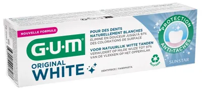 Productafbeelding van Gum Original White Tandpasta (75 ml)