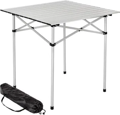 Produktbild von Famanu Klapptisch Aluminium - platzsparend und leicht, 70 x 70 cm