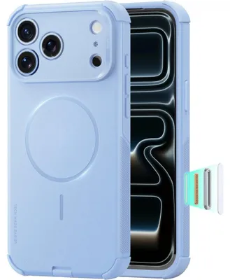 Obrázek produktu pro Pouzdro na telefon iPhone 18 Pro Max / 17 Pro Max, značky ESR, model Cyber Tough, s technologií MagSafe, barva: modrá