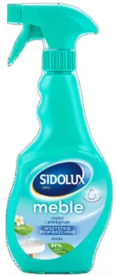 Imagen del producto de Sidolux Spray para Muebles con Aloe Vera, Multiusos, 400 ml