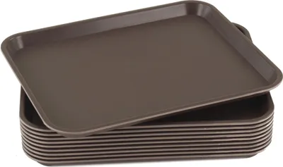 Produktbild von GN-Tablett 1/2 GN 10 Stück braun