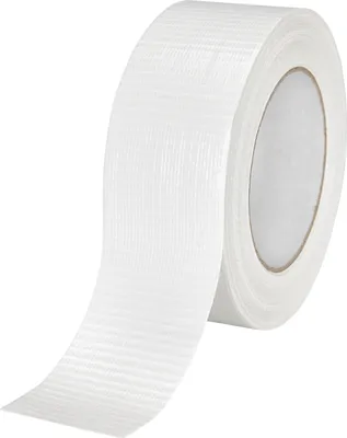 Produktbild von baytronic Gewebeband weiß 48 mm x 50 m