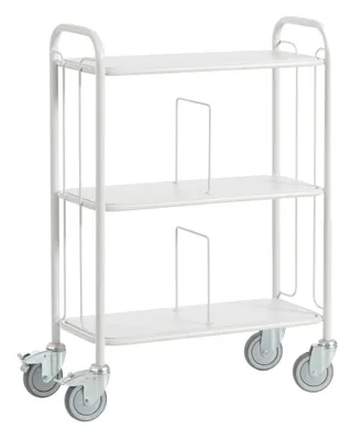 Produktbild von Rollcart Etagenwagen 08-7463 weiß 80,0 x 38,0 x 110,0 cm