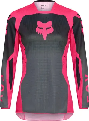 Image de Maillot de motocross FOX 180 pour femmes, couleur noir/rose, taille M