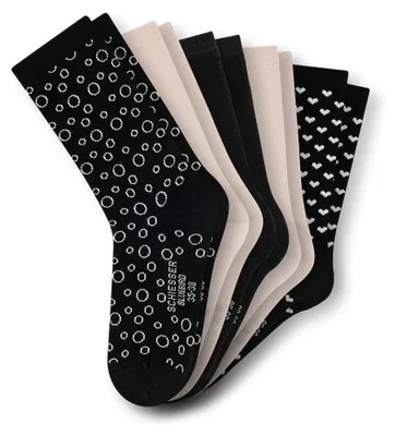 Produktbild von Schiesser Damen 5 PACK Socken Strümpfe Multipack - Stay Fresh
