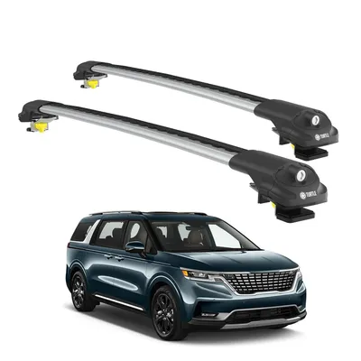 Obrázek produktu pro TURTLE STŘEŠNÍ NOSIČ AIR-1 KIA CARNIVAL KA4 2021 2022 2023 2024 , Silver