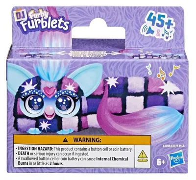 Produktbild von Furby DJ Furblets Dis-Co-Dazz, 6 Jahr(e), LR44, Akkus/Batterien enthalten