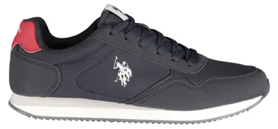 Produktbild von Herren-Sportschuh Blau mit Roten Details und Bequemer Sohle