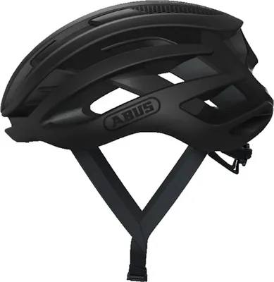 Zdjęcie produktu dla Kask rowerowy szosowy ABUS AirBreaker - wysokiej klasy kask rowerowy do profesjonalnej jazdy na rowerze - dla nastolatków i dorosłych - kask dla mężczyzn i kobiet - czarny matowy, rozmiar S (51-55 cm)
