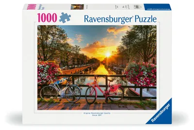 Productafbeelding van Fietsen in Amsterdam, Ravensburger, artikelnummer 12000662