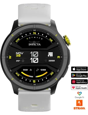 Immagine prodotto di Invicta I-Tech - 2 Pro ITECH-008 Orologio da Uomo - Movimento Smartwatch - Acciaio Inossidabile con Quadrante Nero - 46 mm