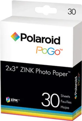 Produktbild von Polaroid 2x3'' Premium ZINK Paper, 30 Stück(e)