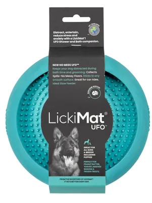 Obrázok produktu pre LickiMat Lízacia miska UFO 18 cm tyrkysová