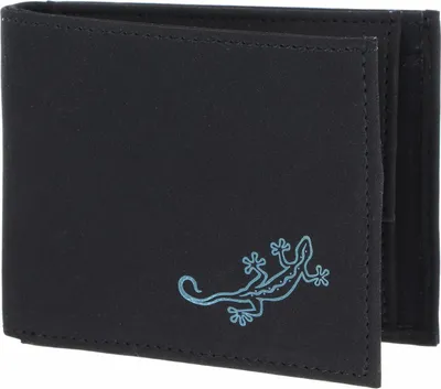 Produktbild von oxmox Geldbörse New Cryptan RFID Protect Pocketbörse Lizard 2.0 Print Cyan Black schwarz