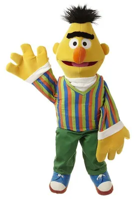 Produktbild von Living Puppets Handpuppe Bert Sesamstrasse 65 cm SE101
