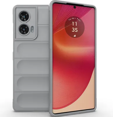 Obrázek produktu pro Pouzdro pro Motorola Edge 50 Fusion Měkké TPU Silikonové Nárazuvzdorné Ochranné Pouzdro Šedá