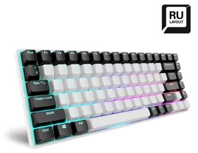 Produktbild von SKILLER SGK50 S3 (weiß, RU-Layout, Gateron Yellow)
