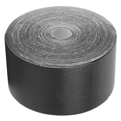Image de Bande de protection pour tête de raquette, 5m, noir, Pour raquettes de tennis et de squash, Idéal pour les équipements sportifs