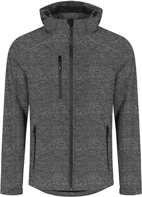 Produktbild von Softshell Jacke Herren, Grau-Melange, M
