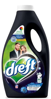Produktbild von Dreft Liquid – 32sc 1,6 l Waschmittel für schwarze und dunkle Wäsche