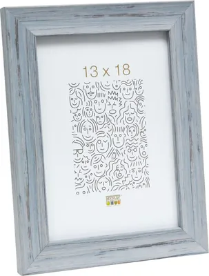 Produktbild von Deknudt Bilderrahmen grau Kunststoff 13,0 x 18,0 cm S43WF