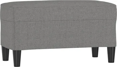 Produktbild von Sitzbank Dunkelgrau 70x35x41 cm Stoff