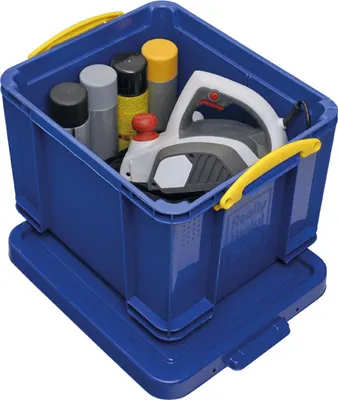 Immagine prodotto di Scatola di immagazzinaggio Really Useful Box da 35 litri, colore blu