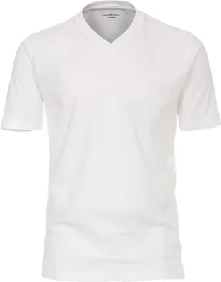 Produktbild von CASAMODA Herren T-Shirt Kurzarm Regular Fit Weiß Gr S