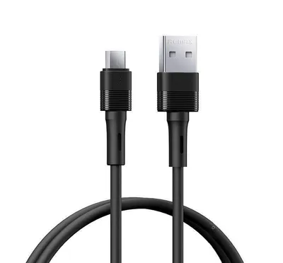 Zdjęcie produktu dla Kabel Remax Leya Series Usb/Micro Usb 2.4A 1M Czarny Szybkie Ładowanie