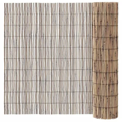 Image de Clôture naturelle en roseaux de 6 mètres pour jardin et terrasse