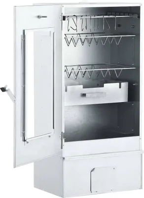 Produktbild von vidaXL Räucherofen mit Kaltrauchgenerator Verzinkter Stahl