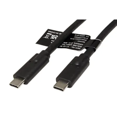 Obrázek produktu pro ROLINE USB4 40Gbps kabel USB C(M) - USB C(M), PD 100W, 0,5m, černý (11.02.9091)