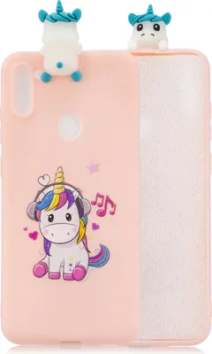 Produktbild von Für Samsung A11 TPU Back Cover 3D Cartoon Malerei Soft Mobile Telefon Fall Muschelpferd