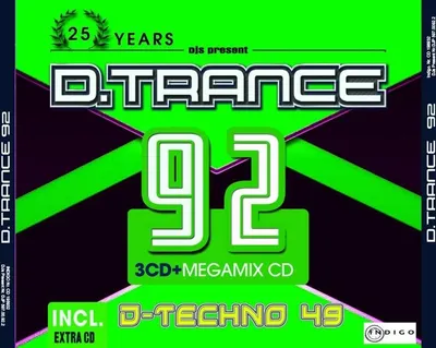 Obrázok produktu pre Rôzni umelci: Trance 92 (vrátane D-Techno 49) - DJs Present - (CD/D)