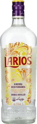 Produktbild von 1 l Flasche Larios London Dry Gin | 37,5 % vol | 1,0 l
