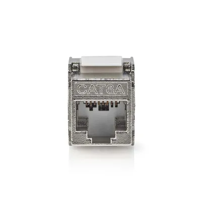 Produktbild von Nedis Keystone - CAT6a / Keystone - RJ45 Buchse - S/FTP - Metall - Box