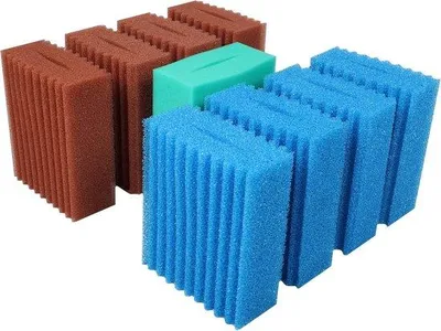 Produktbild von Famanu Ersatzschaumset für Teichfilter - Komplettset für optimale Wasserbehandlung