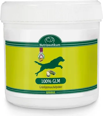 Produktbild von 100g Schecker  - 100% GLM Grünlippmuschelpulver - gemahlen - für die Gelenke der Hunde