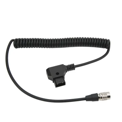 Imagen del producto de Conector D-Tap de 4 pines para cable Hirose. Cable de alimentación de 4 pines D-Tap para equipos de audio. Cable de alimentación para equipos de audio. Conector D-Tap de 4 pines para cable de carga Hirose. Cable de alimentación