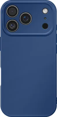 Immagine prodotto di Avizar, custodia in silicone Soft-Touch per iPhone 17 Pro, comoda da impugnare, blu notte