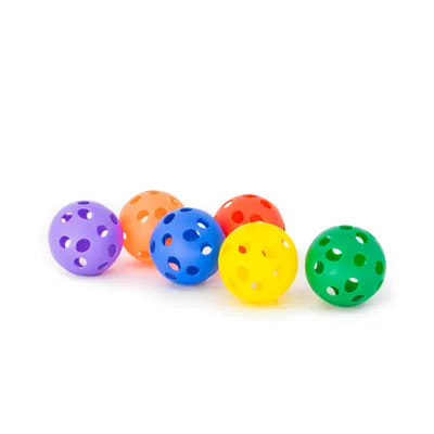 Produktbild von Kawanyo Lochbälle, 6er Set - 7cm Ø