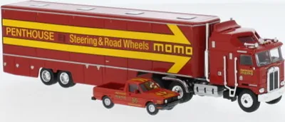 Produktbild von Kenworth K 100 Aerodyne "Momo", H0 Modell 1:87, Brekina 85735