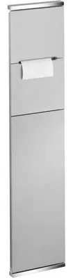 Obrázok produktu pre Keuco Plan Integral Modul WC 1 176 x 775 x 143 mm vľavo s držiakom na toaletný papier – chrómovaný/lakovaný na bielo – 44964015101